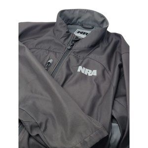 NRA Full Zip Lightweight Jacket Soft Shell Member Black Size‎ XL Men's Pockets